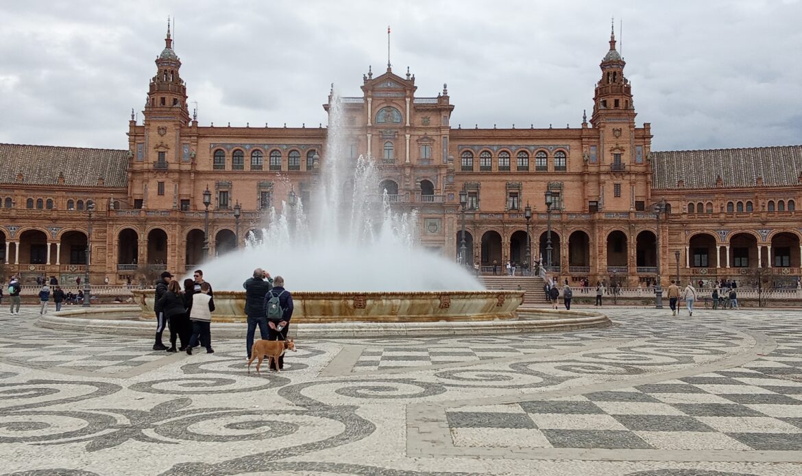 La Plaza de Esapña en Sevilla