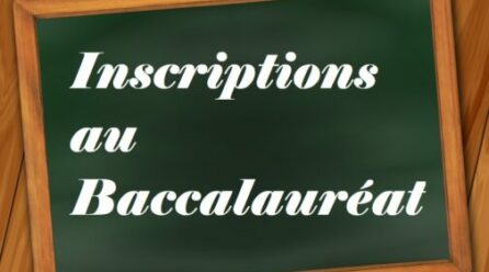 INSCRIPTION BACCALAURÉAT 2026